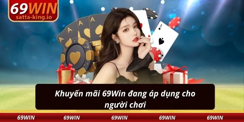 Khuyến mãi 69Win đang áp dụng cho người chơi